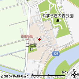 新潟県新潟市南区吉田新田45周辺の地図