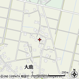 新潟県新潟市秋葉区大鹿425周辺の地図