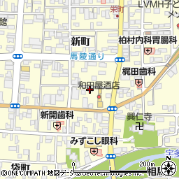 福島県相馬市中村新町221周辺の地図