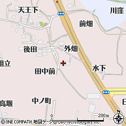 福島県福島市飯坂町平野水下11周辺の地図