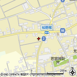 セブンイレブン新潟松野尾店周辺の地図
