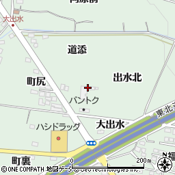 タカリョウテクノ本社笹谷工場周辺の地図