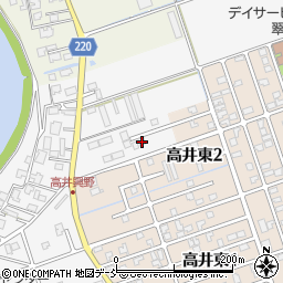 新潟県新潟市南区高井興野833-5周辺の地図