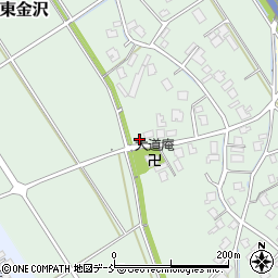 新潟県新潟市秋葉区東金沢1325周辺の地図