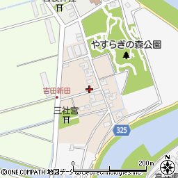 新潟県新潟市南区吉田新田23周辺の地図