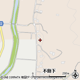 福島県伊達市霊山町山野川寺下周辺の地図