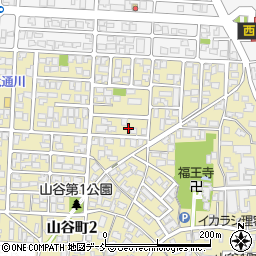 新潟県新潟市秋葉区山谷町2丁目1-19周辺の地図