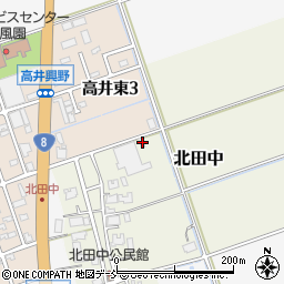新潟県新潟市南区北田中128周辺の地図