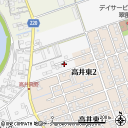 新潟県新潟市南区高井興野833-13周辺の地図