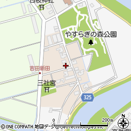 新潟県新潟市南区吉田新田23-1周辺の地図