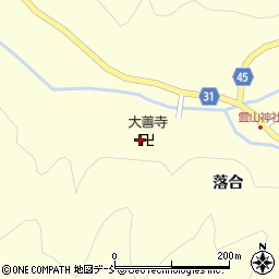 福島県伊達市霊山町大石小和清水周辺の地図