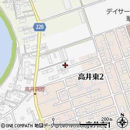 新潟県新潟市南区高井興野833-2周辺の地図