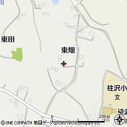 福島県伊達市保原町所沢東畑35-1周辺の地図