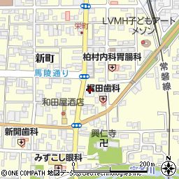 福島県相馬市中村新町187周辺の地図