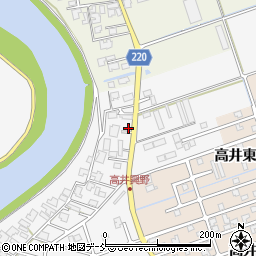新潟県新潟市南区高井興野443周辺の地図