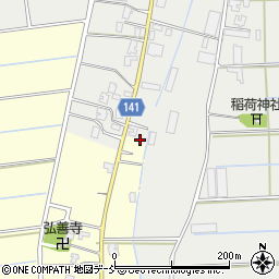 新潟県新潟市南区西笠巻新田1周辺の地図