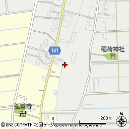 新潟県新潟市南区赤渋4071-3周辺の地図