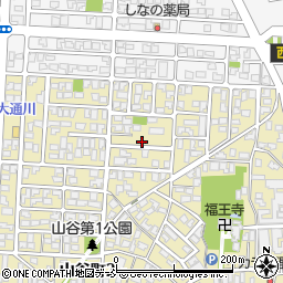 新潟県新潟市秋葉区山谷町2丁目1周辺の地図