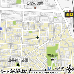 新潟県新潟市秋葉区山谷町2丁目1-11周辺の地図