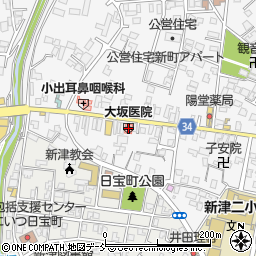 大坂医院周辺の地図