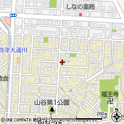 新潟県新潟市秋葉区山谷町2丁目1-32周辺の地図