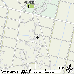 新潟県新潟市秋葉区大鹿81周辺の地図