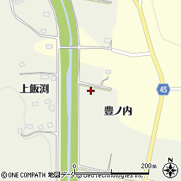 福島県伊達市霊山町中川広瀬周辺の地図