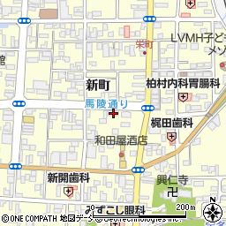 福島県相馬市中村新町194周辺の地図