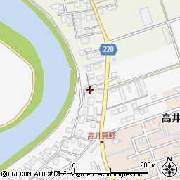 新潟県新潟市南区高井興野451周辺の地図