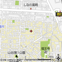 新潟県新潟市秋葉区山谷町2丁目1-8周辺の地図