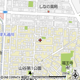 新潟県新潟市秋葉区山谷町2丁目1-33周辺の地図