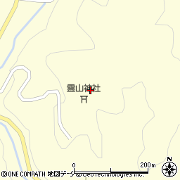 福島県伊達市霊山町大石古屋舘周辺の地図