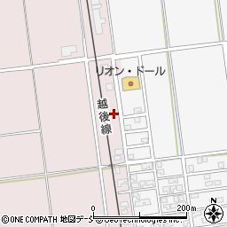 新潟県新潟市西蒲区川崎864-7周辺の地図