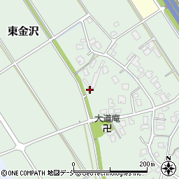 新潟県新潟市秋葉区東金沢1347周辺の地図