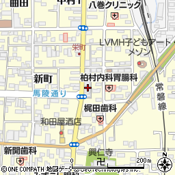 福島県相馬市中村新町139周辺の地図