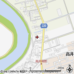 新潟県新潟市南区高井興野455周辺の地図