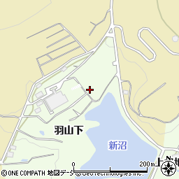 福島県伊達市保原町大柳羽山下1-5周辺の地図