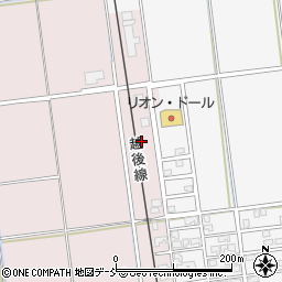 新潟県新潟市西蒲区川崎868-6周辺の地図