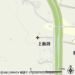 福島県伊達市霊山町中川中平周辺の地図