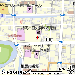 福島県相馬市中村北町42周辺の地図