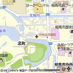 福島県相馬市中村北町86-19周辺の地図