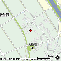 新潟県新潟市秋葉区東金沢1342周辺の地図