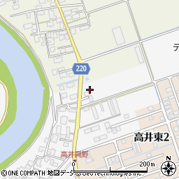 新潟県新潟市南区高井興野934周辺の地図