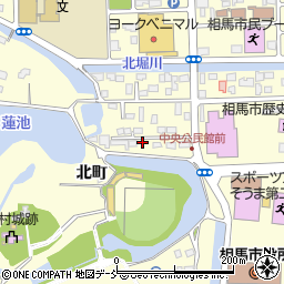 福島県相馬市中村北町86周辺の地図