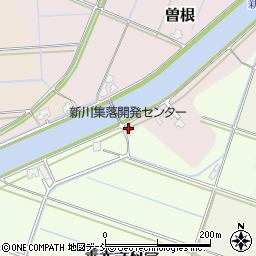 新川集落開発センター周辺の地図