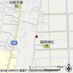 新潟県新潟市南区赤渋90周辺の地図
