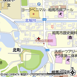 福島県相馬市中村北町86-29周辺の地図