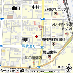 福島県相馬市中村新町129-1周辺の地図