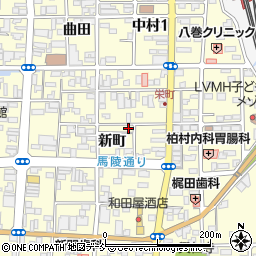 福島県相馬市中村新町95-9周辺の地図