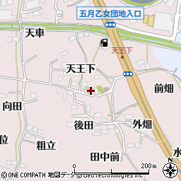 飯坂製作所周辺の地図